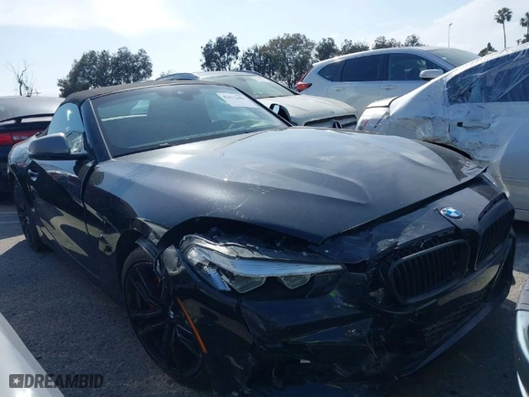 2022 BMW Z4 sDriveM40i with VIN WBAHF9C08NWX88691, listed as a IAAI auction lot 42012469 with 11,108 mi miles. Bid and sale history available at carsss.com. Image 1.
