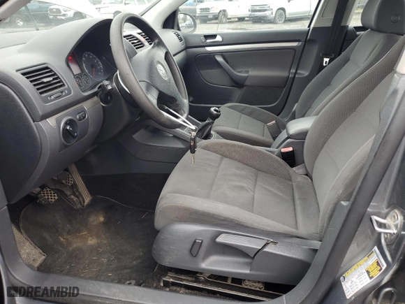 2008 Volkswagen Rabbit S with VIN WVWCA71K98W201925, listed as a Copart auction lot 50380215 with 131,456 mi miles and Salvage Title. Bid and sale history available at carsss.com. Image 7.