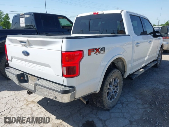 2019 Ford F-150 XL with VIN 1FTEW1E55KKC16805, listed as a IAAI auction lot 42060149 with 173,090 mi miles. Bid and sale history available at carsss.com. Image 4.