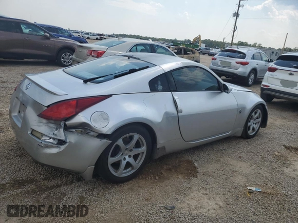 2004 Nissan 350Z Touring with VIN JN1AZ34D74T150591, listed as a Copart auction lot 67364064 with 151,110 mi miles and Salvage Title. Bid and sale history available at carsss.com. Image 3.