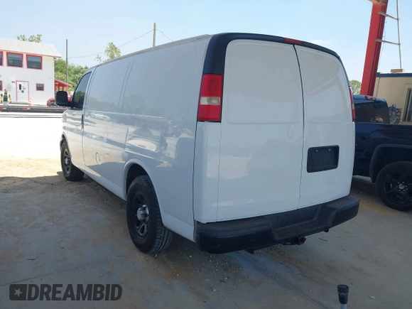 2011 Chevrolet Express Cargo with VIN 1GCSGAFX3B1172096, listed as a IAAI auction lot 42167462 with 228,858 mi miles and . Bid and sale history available at DreamBid. Image 3.