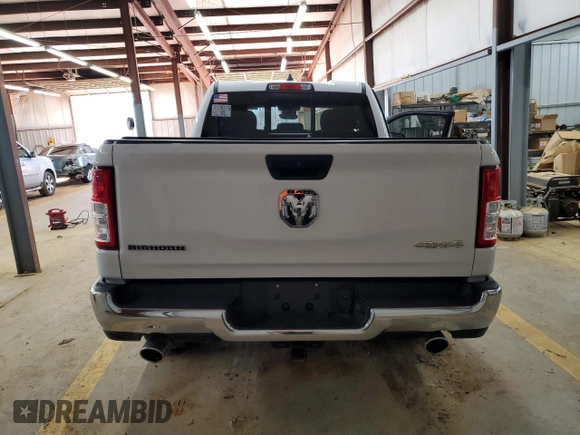 2023 Ram 1500 Big Horn with VIN 1C6SRFBT4PN609346, listed as a Copart auction lot 46477845 with 41,836 mi miles and Salvage Title. Bid and sale history available at carsss.com. Image 6.