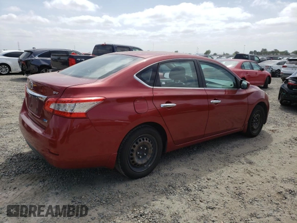 2014 Nissan Sentra S with VIN 3N1AB7AP6EY254265, listed as a Copart auction lot 54309965 with 151,071 mi miles and Clean Title. Bid and sale history available at DreamBid. Image 3.