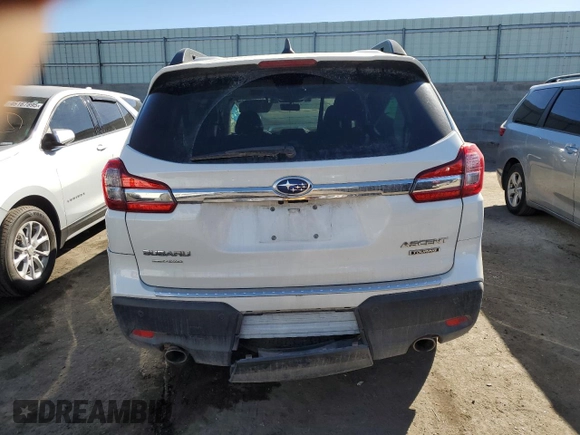 2021 Subaru Ascent Touring with VIN 4S4WMARD7M3412992, listed as a Copart auction lot 46589025 with 34,804 mi miles and Salvage Title. Bid and sale history available at carsss.com. Image 6.
