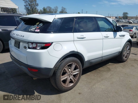 2013 Land Rover Range Rover Evoque Pure Plus with VIN SALVP2BG1DH723637, listed as a IAAI auction lot 42015248 with 93,104 mi miles. Bid and sale history available at carsss.com. Image 4.