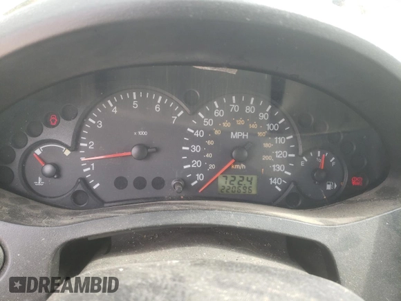 2006 Ford Focus S with VIN 1FAHP37N76W180039, listed as a Copart auction lot 58328565 with 220,696 mi miles and Salvage title. Bid and sale history available at DreamBid. Image 9.