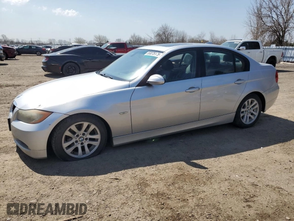 2007 BMW 3 Series 328i с VIN WBAVA33537KX74038, выставлен на аукционе Copart как лот 53875175 с пробегом Не указан миль и Списание • Salvage title. История ставок и продаж доступна на DreamBid. Изображение 1.