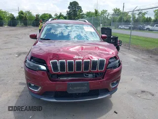 2019 Jeep Cherokee Limited with VIN 1C4PJMDXXKD323087, listed as a IAAI auction lot 42471210 with 57,839 mi miles and . Bid and sale history available at DreamBid. Image 12.