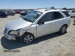 2009 Kia Sorento LX with VIN KNDJD735895890191, listed as a Copart auction lot 56760345 with 154,908 mi miles and Salvage title. Bid and sale history available at DreamBid. Image 1.