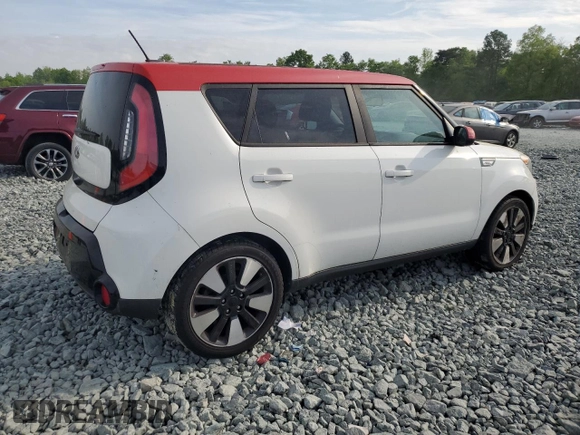 2016 Kia Soul + with VIN KNDJP3A53G7320989, listed as a Copart auction lot 54630855 with 130,438 mi miles and Clean Title. Bid and sale history available at carsss.com. Image 3.
