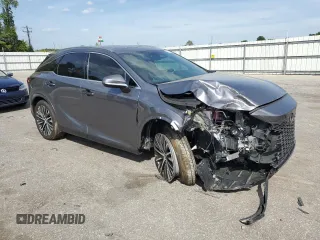 2023 Lexus RX 350 with VIN 2T2BAMCA3PC016786, listed as a Copart auction lot 53515625 with 21,721 mi miles and Salvage Title. Bid and sale history available at DreamBid. Image 4.