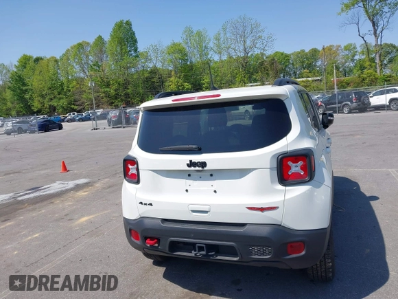 2023 Jeep Renegade Trailhawk with VIN ZACNJDC18PPP12658, listed as a IAAI auction lot 42021264 with 16,187 mi miles and . Bid and sale history available at DreamBid. Image 17.