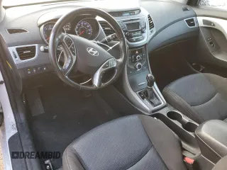 2014 Hyundai Elantra Coupe with VIN KMHDH6AH0EU028586, listed as a Copart auction lot 86395934 with 110,738 mi miles and Salvage Title. Bid and sale history available at carsss.com. Image 8.