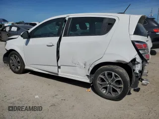 2019 Chevrolet Sonic LT with VIN 1G1JD6SB0K4118144, listed as a Copart auction lot 52004845 with 43,310 mi miles and Non repairable. Bid and sale history available at DreamBid. Image 2.