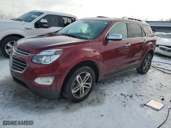 2016 Chevrolet Equinox LTZ with VIN 2GNALDEK0G1159037, listed as a Copart auction lot 83595464 with 113,745 mi miles and Clean Title. Bid and sale history available at carsss.com. Image 1.
