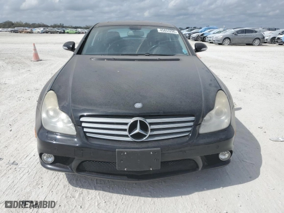 2008 Mercedes-Benz CLS-Class 5.5L with VIN WDDDJ72X38A128701, listed as a Copart auction lot 45853295 with 99,543 mi miles and Clean Title. Bid and sale history available at carsss.com. Image 5.