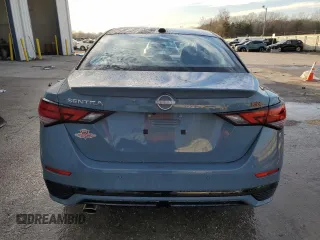 2025 Nissan Sentra SR with VIN 3N1AB8DV3SY246281, listed as a Copart auction lot 42156675 with 668 mi miles and Salvage Title. Bid and sale history available at DreamBid. Image 6.