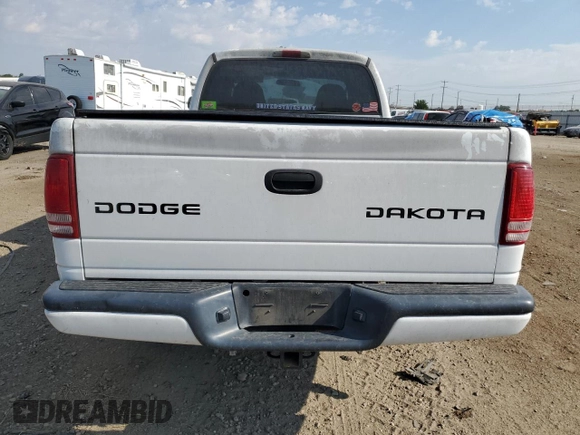 2004 Dodge Dakota Sport with VIN 1D7HG32N14S595420, listed as a Copart auction lot 67595404 with 42,767 mi miles and Salvage Title. Bid and sale history available at carsss.com. Image 6.