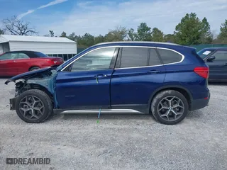 2018 BMW X1 sDrive28i with VIN WBXHU7C34J5H44572, listed as a IAAI auction lot 41607151 with 43,056 mi miles. Bid and sale history available at carsss.com. Image 15.