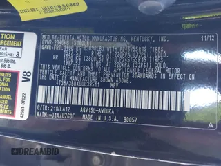 2013 Toyota Venza LE with VIN 4T3BA3BBXDU039511, listed as a IAAI auction lot 41325157 with Not Provided miles. Bid and sale history available at carsss.com. Image 9.