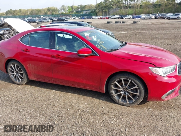 2019 Acura TLX with VIN 19UUB2F37KA005185, listed as a IAAI auction lot 42149495 with 53,345 mi miles and . Bid and sale history available at DreamBid. Image 13.