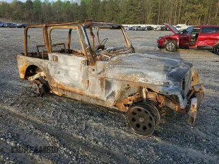 2004 Jeep Wrangler Rubicon with VIN 1J4FA69S54P710341, listed as a Copart auction lot 51749175 with Not provided miles and Non repairable. Bid and sale history available at DreamBid. Image 4.