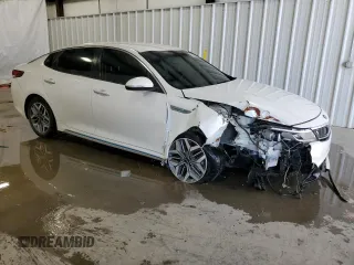 2020 Kia Optima Hybrid EX with VIN KNAGU4LE3L5041146, listed as a Copart auction lot 62423454 with 66,776 mi miles and Salvage Title. Bid and sale history available at carsss.com. Image 4.