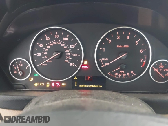 2018 BMW 3 Series 320i with VIN WBA8A9C57JAH13937, listed as a IAAI auction lot 41979917 with 268,115 mi miles. Bid and sale history available at carsss.com. Image 7.