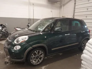 2014 FIAT 500L Trekking with VIN ZFBCFADHXEZ006962, listed as a IAAI auction lot 41249250 with 170,942 mi miles and . Bid and sale history available at DreamBid. Image 14.