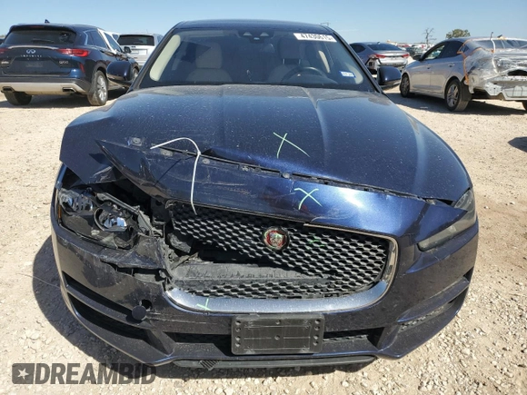 2018 Jaguar XE 25t Premium with VIN SAJAD4FXXJCP23120, listed as a Copart auction lot 47430615 with 64,335 mi miles and Salvage Title. Bid and sale history available at carsss.com. Image 5.