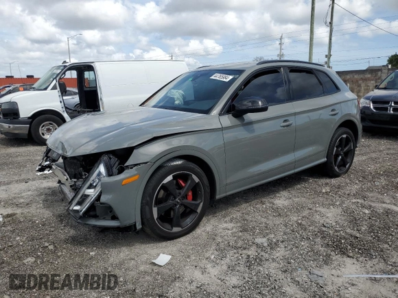 2019 Audi SQ5 Premium Plus with VIN WA1B4AFY1K2001739, listed as a Copart auction lot 44765984 with 29,469 mi miles and . Bid and sale history available at DreamBid. Image 1.
