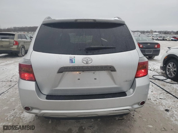 2010 Toyota Highlander Sport with VIN 5TDEK3EH2AS003965, listed as a Copart auction lot 86109094 with 132,651 mi miles and Clean Title. Bid and sale history available at carsss.com. Image 6.
