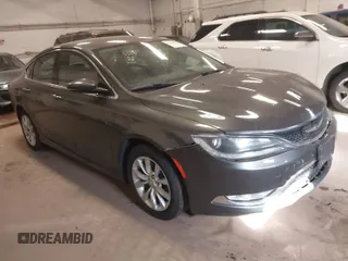 2015 Chrysler 200 C with VIN 1C3CCCCG6FN509931, listed as a IAAI auction lot 41815832 with 103,482 mi miles. Bid and sale history available at carsss.com. Image 1.