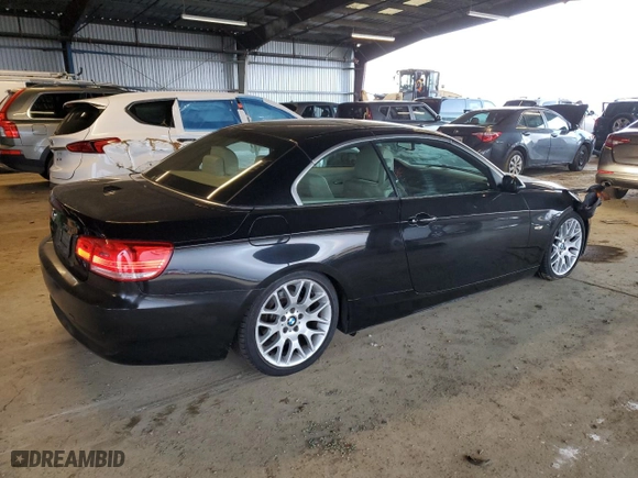 2008 BMW 3 Series 328i with VIN WBAWL13558PX18643, listed as a Copart auction lot 85343164 with 109,363 mi miles and Salvage Title. Bid and sale history available at carsss.com. Image 3.