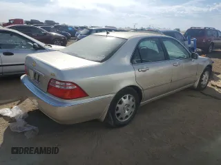 2003 Acura RL w/Navigation System with VIN JH4KA96653C001216, listed as a Copart auction lot 75018234 with 156,915 mi miles and Salvage Title. Bid and sale history available at carsss.com. Image 3.