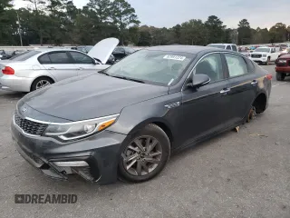 2020 Kia Optima LX with VIN 5XXGT4L37LG387460, listed as a Copart auction lot 82991224 with 83,311 mi miles and Salvage Title. Bid and sale history available at carsss.com. Image 1.