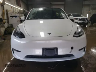 2023 Tesla Model Y Long Range with VIN 7SAYGDEE6PF806434, listed as a Copart auction lot 51455035 with Not Provided miles and Salvage Title. Bid and sale history available at DreamBid. Image 5.