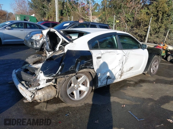 2014 Dodge Charger Police with VIN 2C3CDXATXEH171249, listed as a IAAI auction lot 40987920 with Not Provided miles and . Bid and sale history available at DreamBid. Image 4.