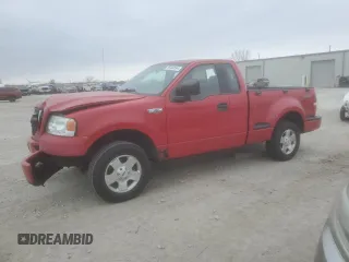 2006 Ford F-150 STX with VIN 1FTRF02W06KB73506, listed as a Copart auction lot 86136594 with 0 mi miles and Salvage Title. Bid and sale history available at carsss.com. Image 1.