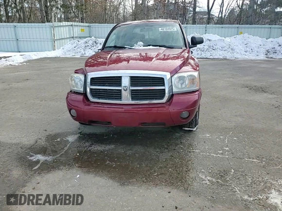 2007 Dodge Dakota SLT with VIN 1D7HW48P37S221039, listed as a Copart auction lot 48104975 with 138,371 mi miles and Salvage Title. Bid and sale history available at carsss.com. Image 11.