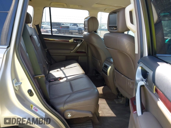 2011 Lexus GX 460 with VIN JTJBM7FX6B5018113, listed as a IAAI auction lot 42191253 with Not provided miles and . Bid and sale history available at DreamBid. Image 8.