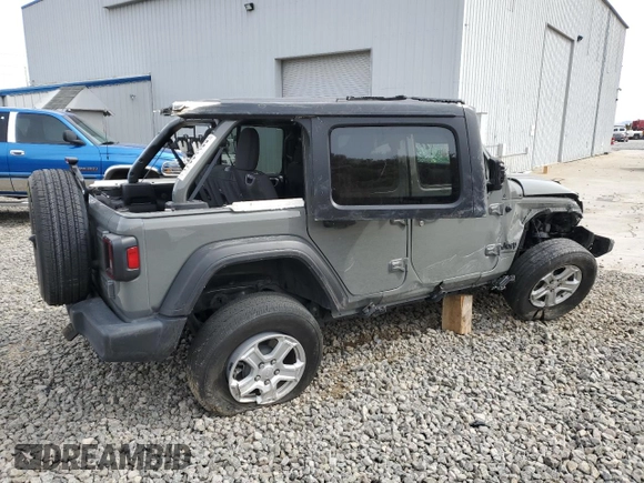 2023 Jeep Wrangler Sport с VIN 1C4HJXDG2PW533622, выставлен на аукционе Copart как лот 47884485 с пробегом 29 658 миль миль и На запчасти • Non repairable. История ставок и продаж доступна на DreamBid. Изображение 3.