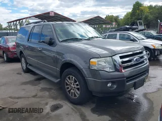 2011 Ford Expedition Max XLT with VIN 1FMJK1J59BEF43492, listed as a IAAI auction lot 40614715 with 213,792 mi miles and . Bid and sale history available at DreamBid. Image 1.
