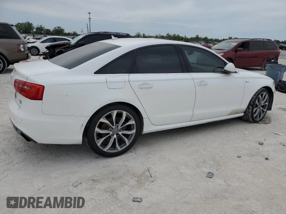 2013 Audi A6 3.0T Prestige with VIN WAUHGAFC4DN087090, listed as a Copart auction lot 50656785 with 194,403 mi miles and Clean Title. Bid and sale history available at carsss.com. Image 3.