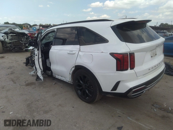 2022 Kia Sorento SX Prestige with VIN 5XYRK4LF3NG085989, listed as a IAAI auction lot 42335772 with 76,933 mi miles and . Bid and sale history available at DreamBid. Image 3.