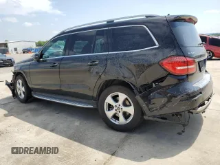 2017 Mercedes-Benz GLS 450 with VIN 4JGDF6EE7HA985714, listed as a Copart auction lot 53580884 with 87,158 mi miles and Salvage Title. Bid and sale history available at DreamBid. Image 2.