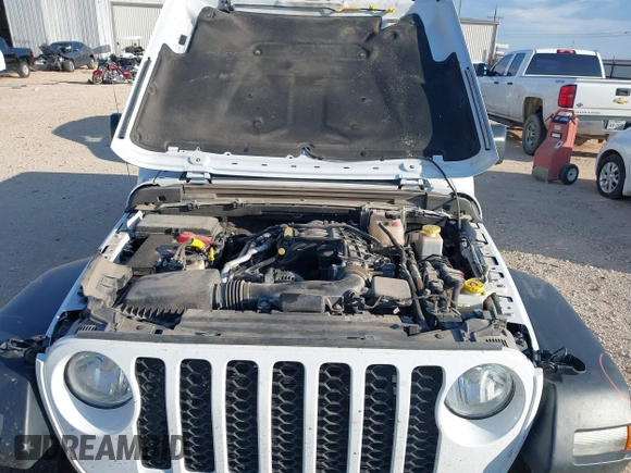 2023 Jeep Gladiator Sport S с VIN 1C6HJTAG0PL533933, выставлен на аукционе IAAI как лот 42351470 с пробегом 57 982 миль миль и . История ставок и продаж доступна на DreamBid. Изображение 10.