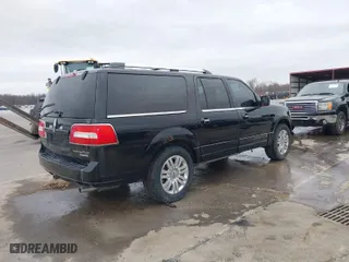 2012 Lincoln Navigator L with VIN 5LMJJ3J57CEL00616, listed as a IAAI auction lot 41812408 with NaN miles. Bid and sale history available at carsss.com. Image 4.