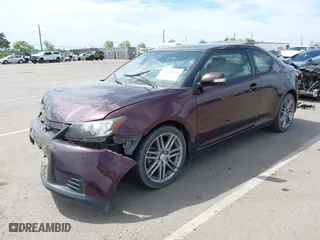 2013 Scion tC with VIN JTKJF5C7XD3064777, listed as a IAAI auction lot 42008710 with 147,808 mi miles. Bid and sale history available at carsss.com. Image 2.