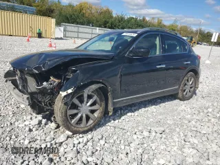 2012 Infiniti EX Journey with VIN JN1AJ0HRXCM452056, listed as a Copart auction lot 75519524 with 92,030 mi miles and Salvage Title. Bid and sale history available at carsss.com. Image 1.